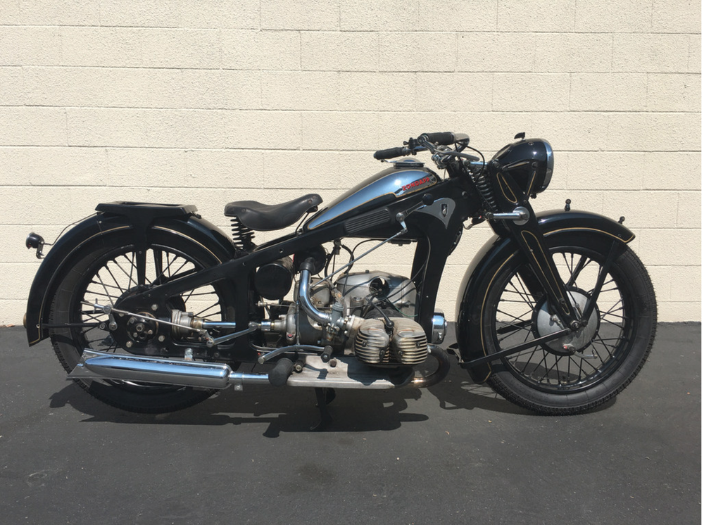 1937 Zundapp KS500 #130 — Vintage German Motorcycles